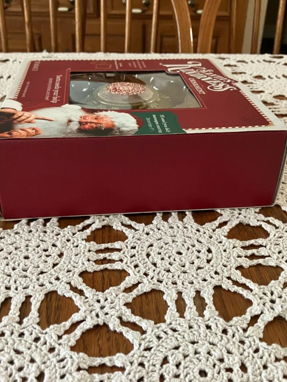 New 2022 Demdaco Santa’s Kindness Ornament with Journal